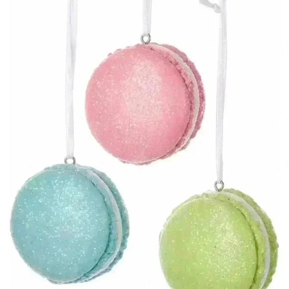 One blue kurt adler macaron ornament, new with tag - Picture 1 of 4